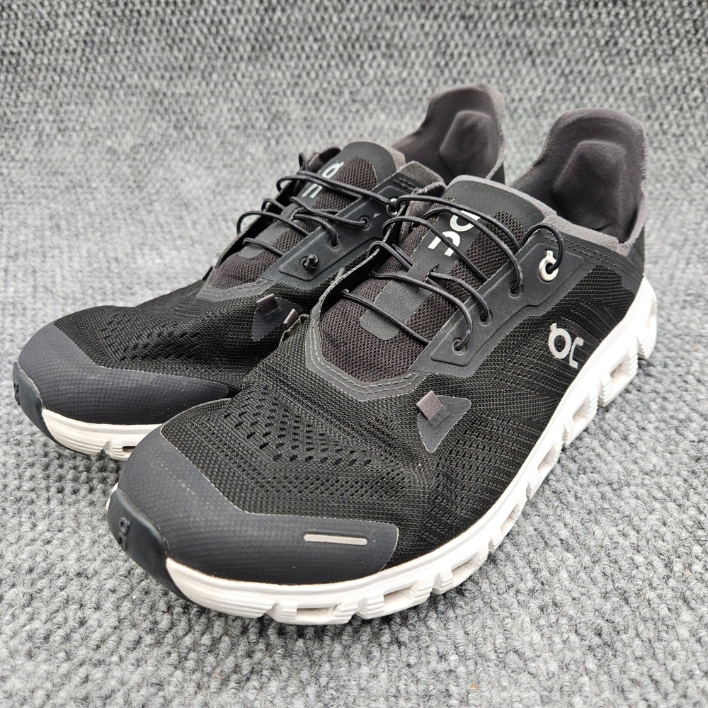 On Cloud Coast 6 (Men's 12) Black Running Shoes Athletic Gym Mesh Sneakers